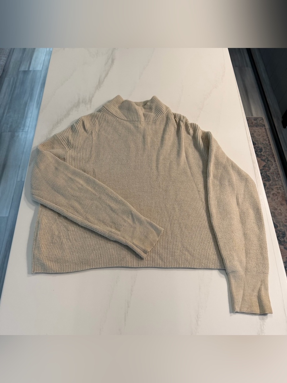 Lululemon Women’s Merino Wool-Blend Rib Turtleneck Sweater